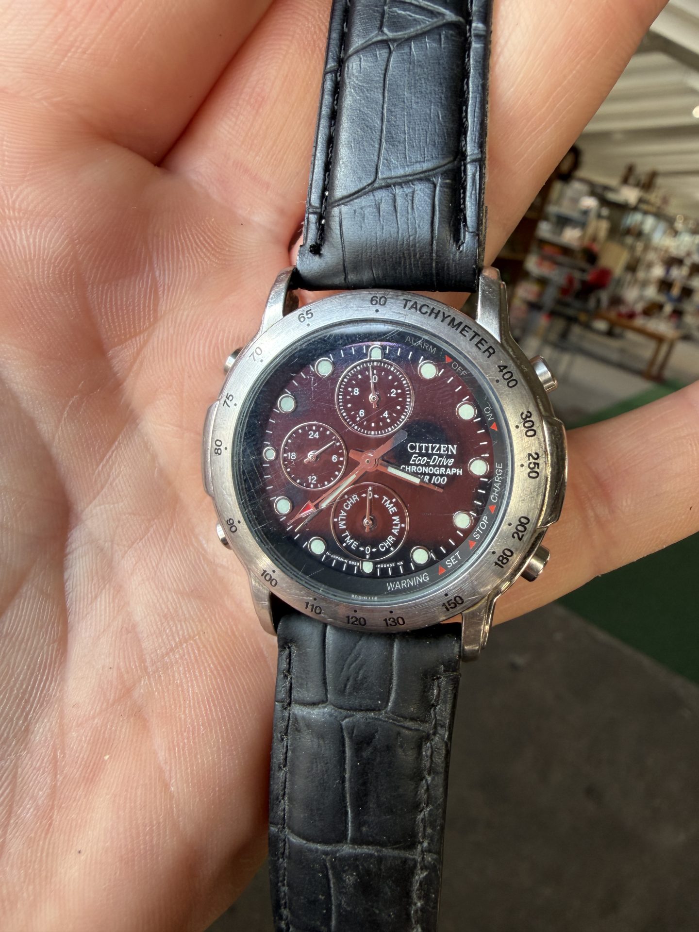 Citizen Eco-Drive Chronograph WR 100