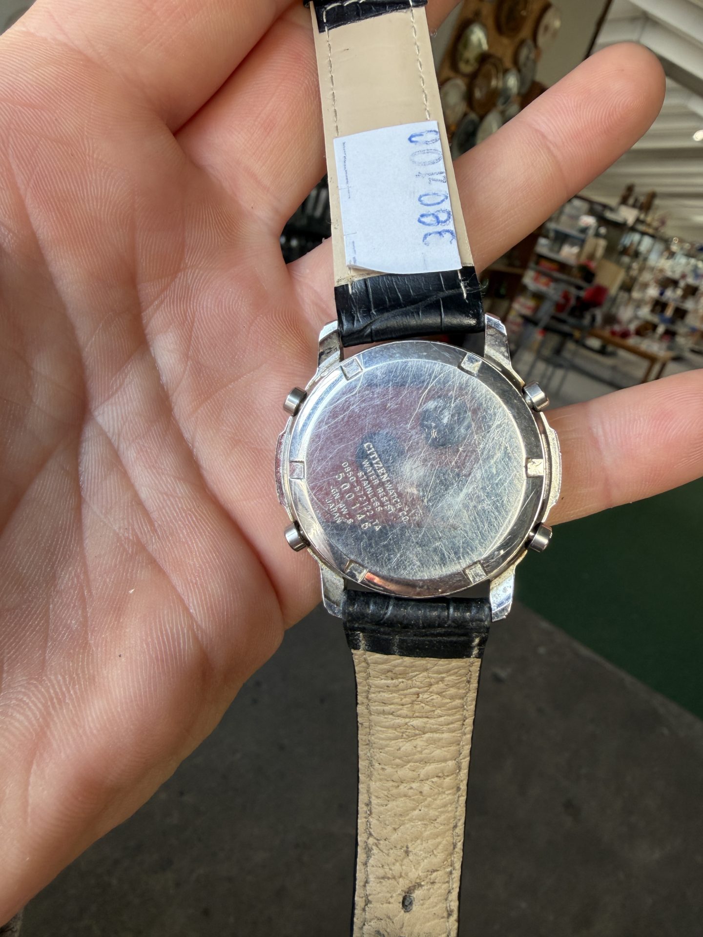 Citizen Eco-Drive Chronograph WR 100 - obrazek 3