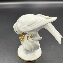 Figurka biały ptak Gerold