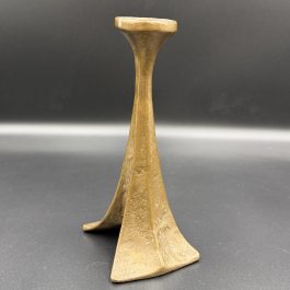 Świecznik Michael Harjes Brutalist Brąz